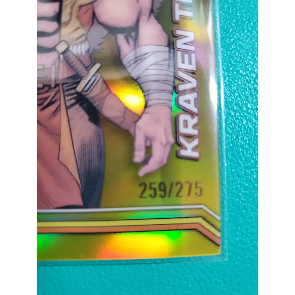 2026 Topps Marvel Chrome - Kraven - Yellow Refractor 259/275